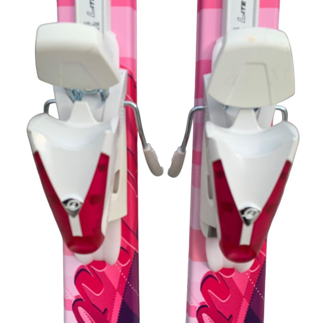 KAZAMA159cmレディーススキーブーツ22.5〜23.5cmストックセット