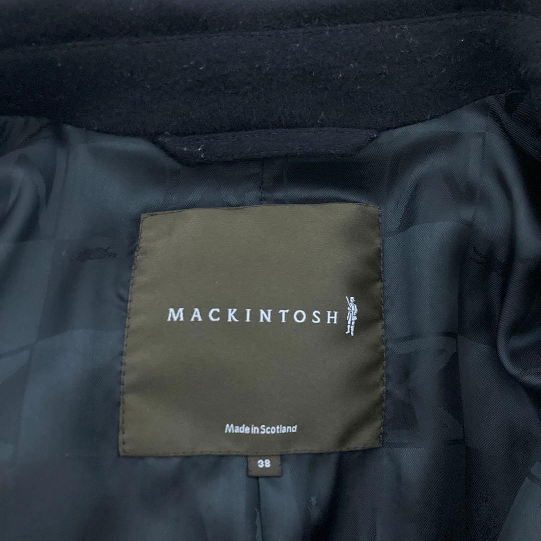 マッキントッシュ ウールPコート　英国製