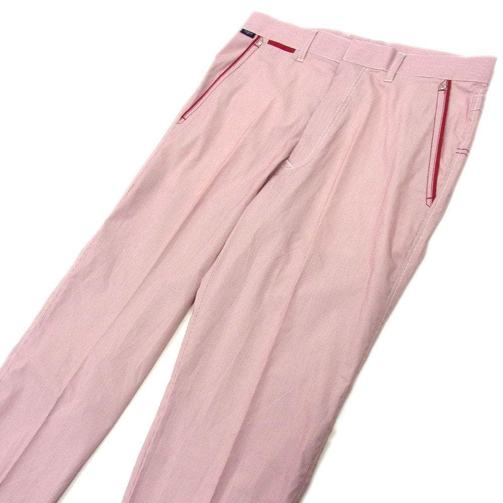 ✈ VAGIIE　バジエ　美ライン　総柄　ロング パンツ　85　L　ゴルフ　速乾