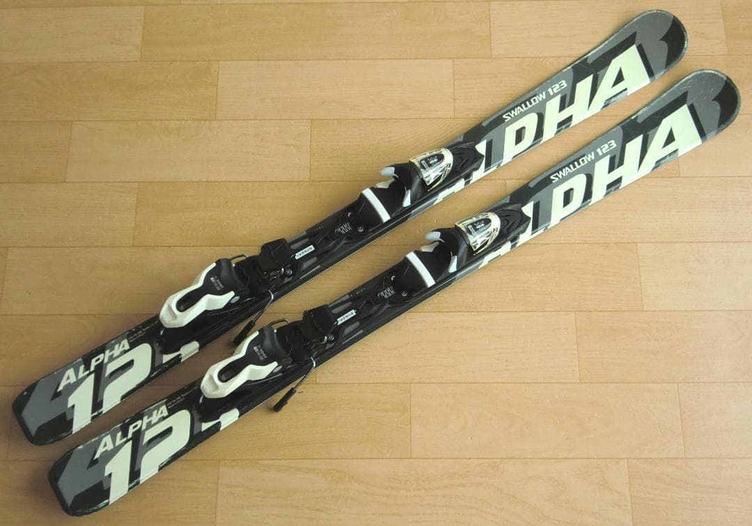 ■■送料無料■スワロー■ALPHA■ミッドスキー■123cm■調整ビン付■■