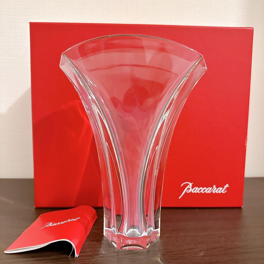 【nonofuku 】Baccarat バカラ　ギンコ フラワーベース