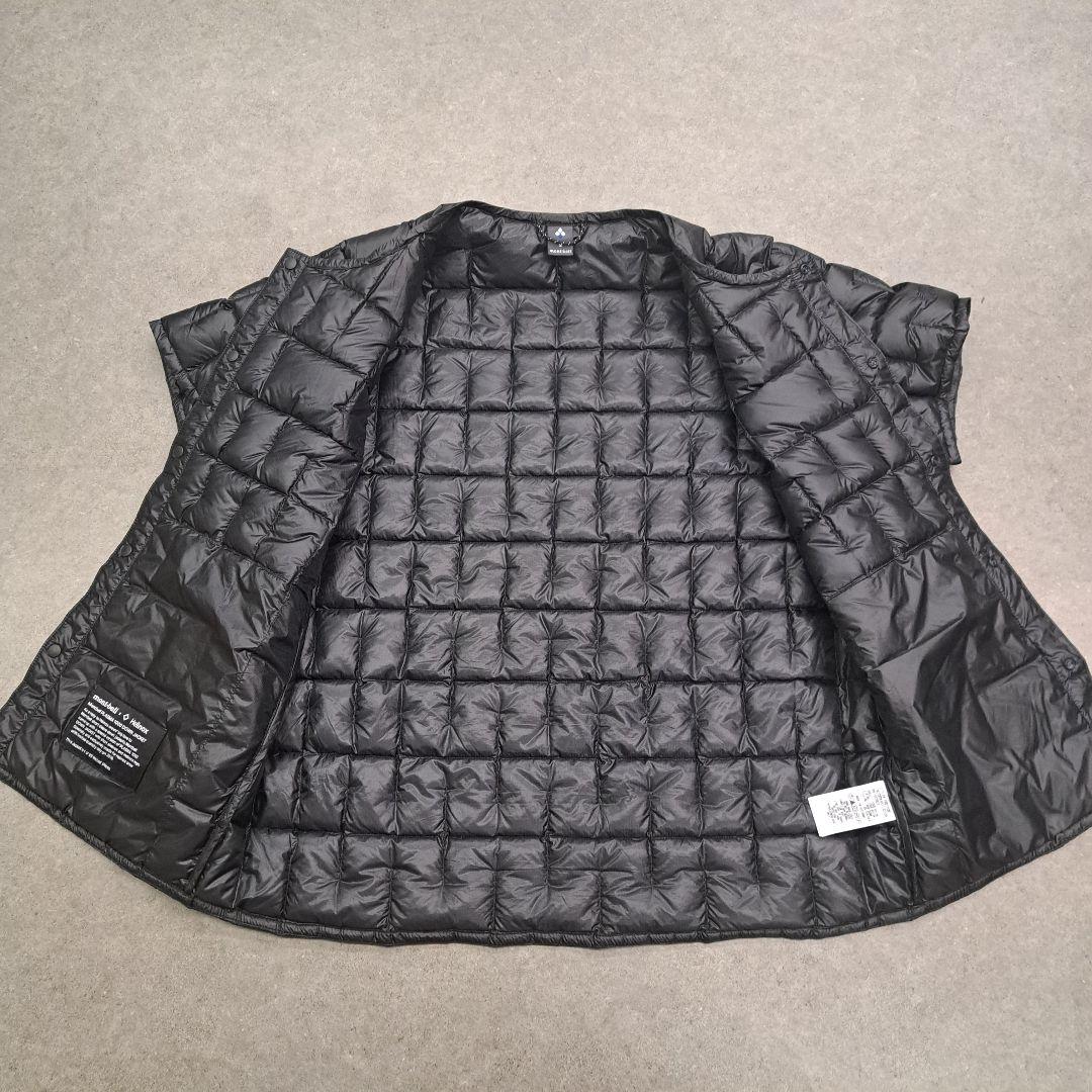 モンベル プラズマ1000 EX1000 軽量ダウンベスト レディースS