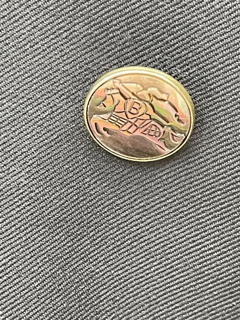 バーバリー プレステージコレクション セットアップ ネイビー サイドベンツ