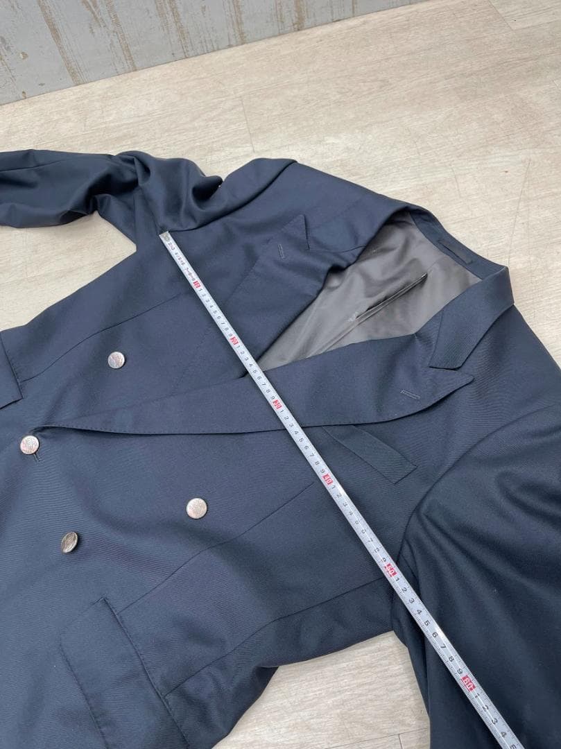 バーバリー プレステージコレクション セットアップ ネイビー サイドベンツ