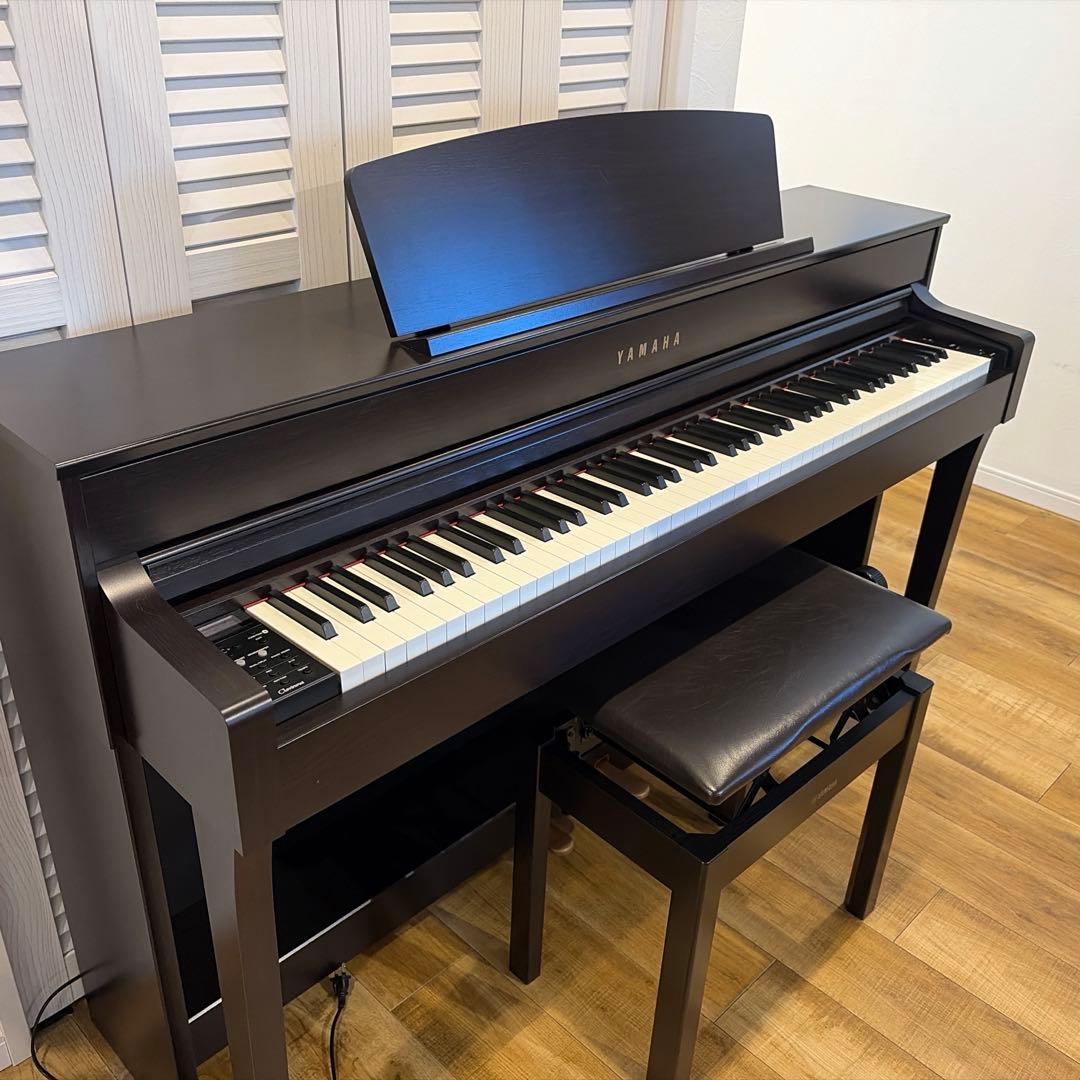 YAMAHA 電子ピアノ　Clavinova CLP645 ダークローズ