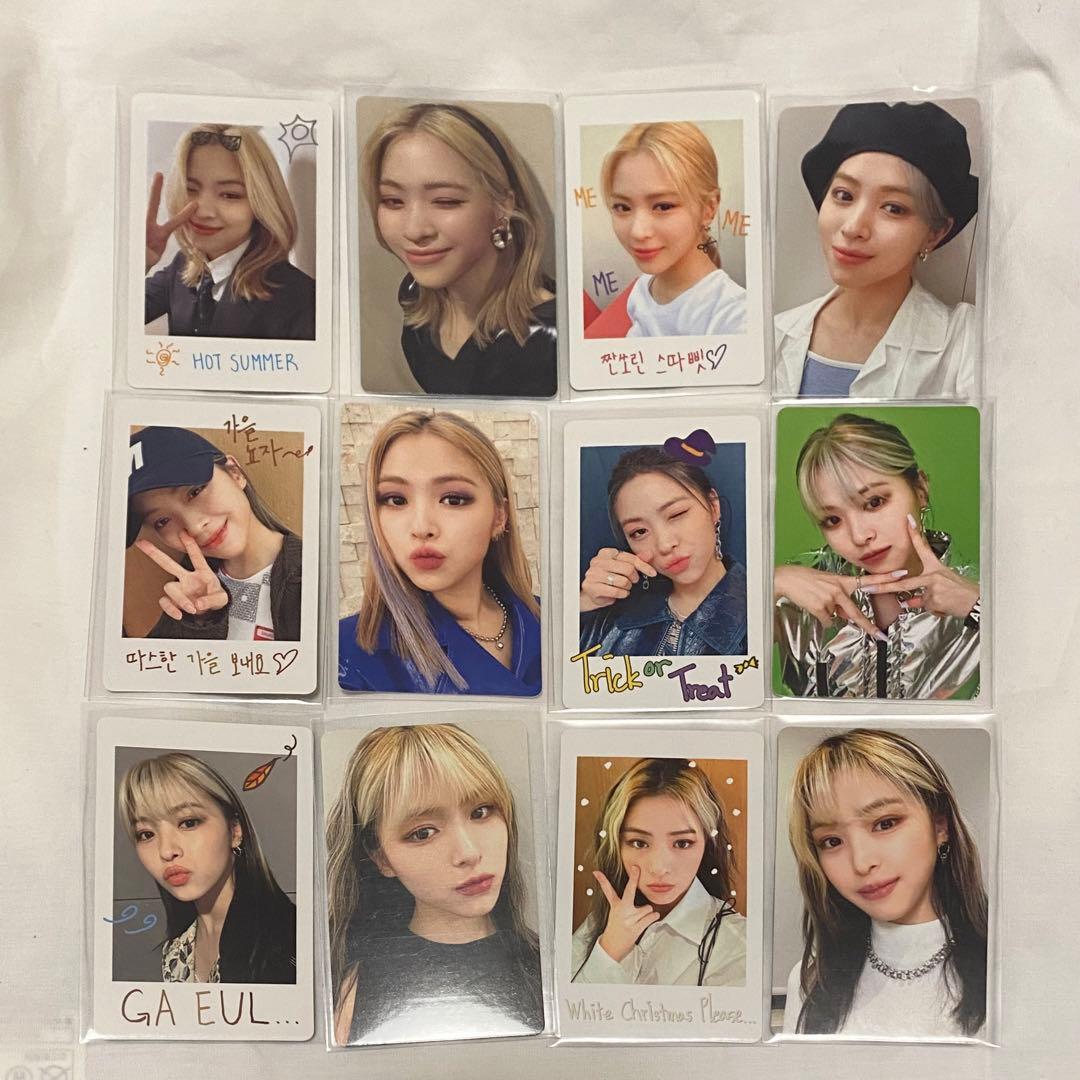 ITZY リュジン NO BAD DAYS トレカ チェキ風