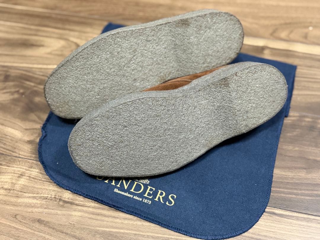 【新品未使用】SANDERS BRIT SHOE UK6.5 約25.5cm