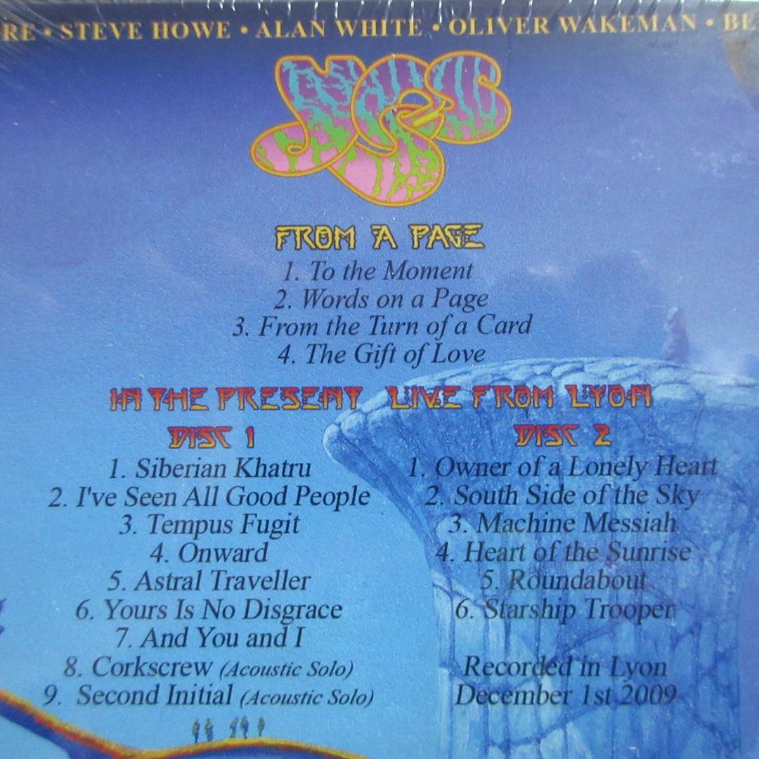 ★YES / FROM A PAGE★イエス◇3枚組BOX◇限定盤◇新品未使用