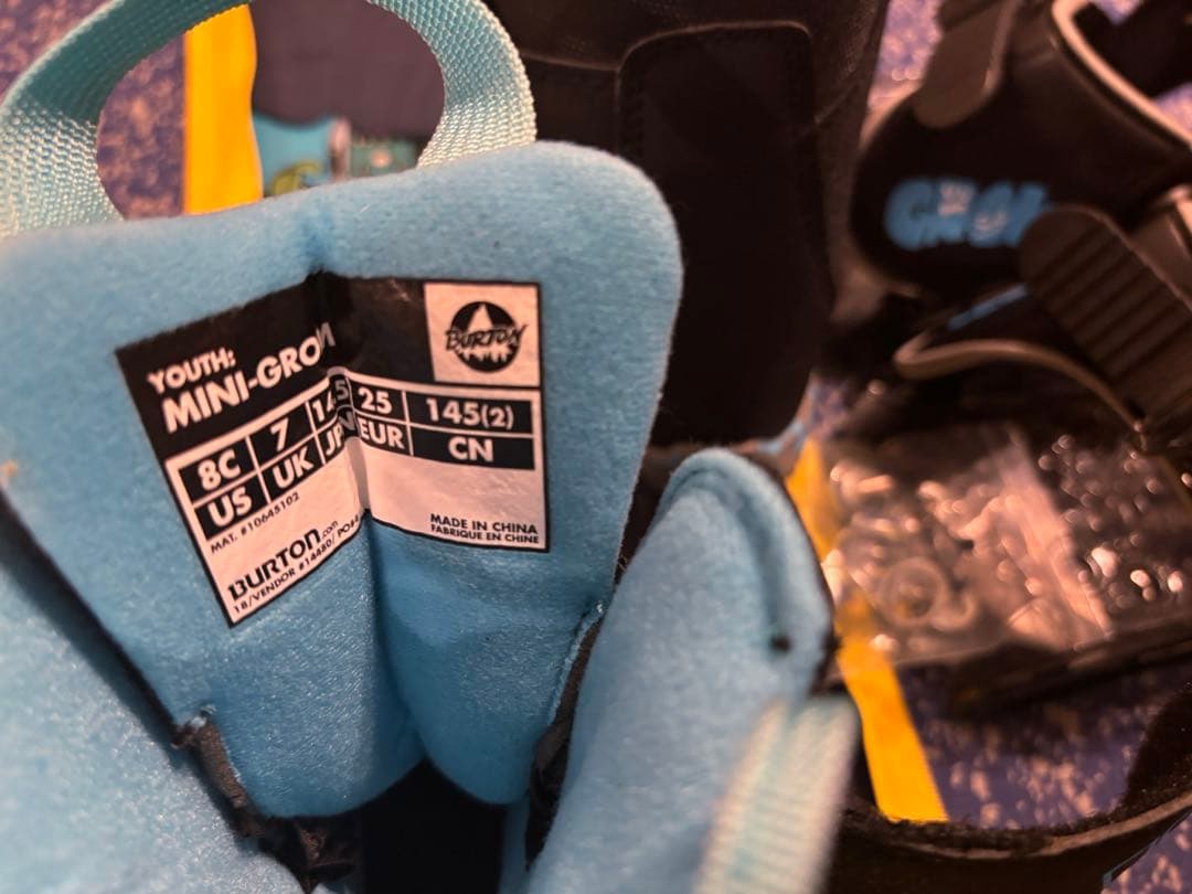 スノーボード　バートン90　キッズ　5点セット　リール付