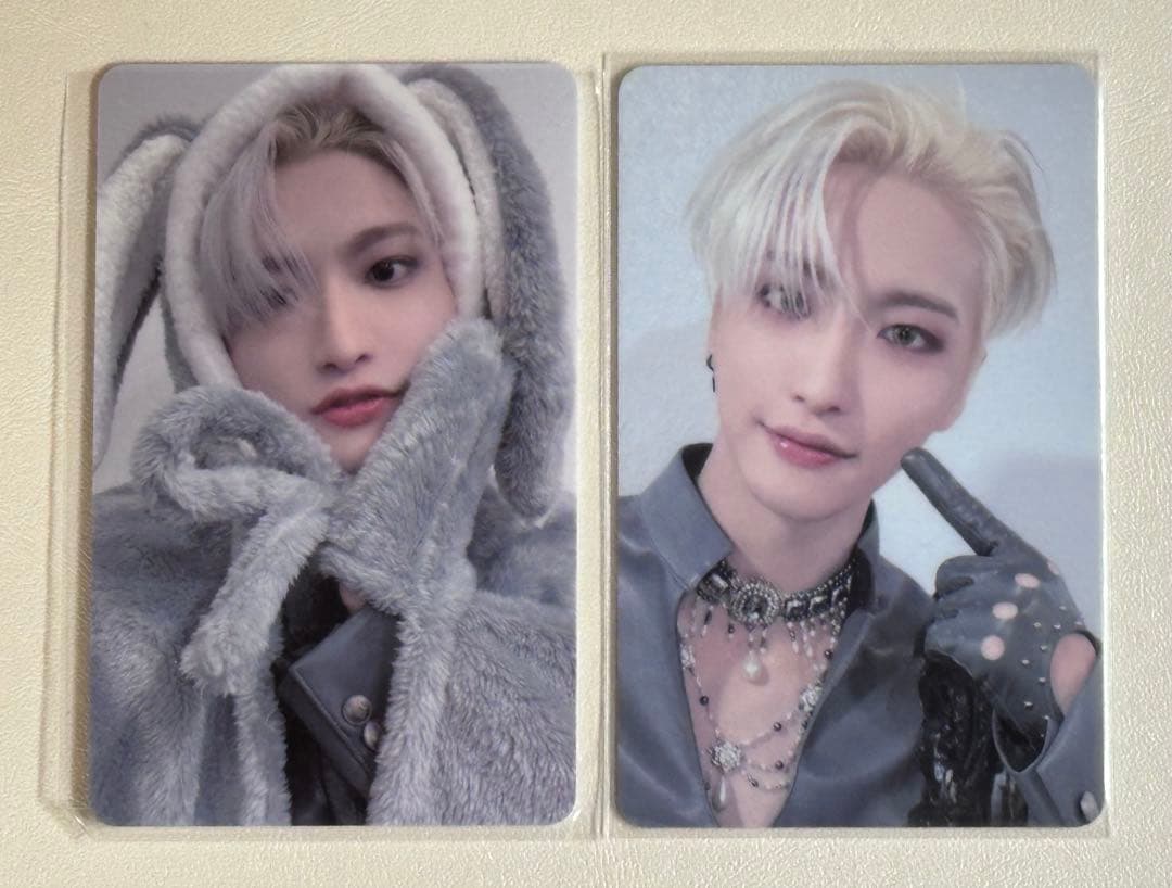 ATEEZ アチズ MAKESTARウサ耳トレカ ☆ソンファ☆トレカケースおまけ