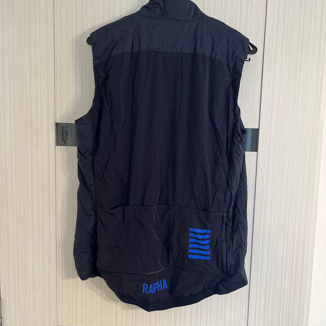 Rapha PRO TEAM INSULATED GILLET Lネイビー
