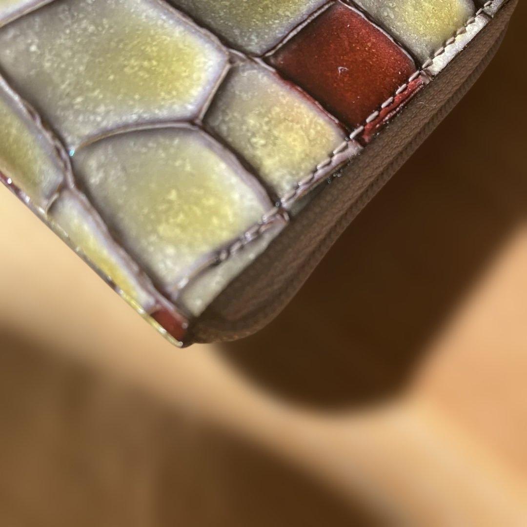 ATAO 長財布　アンティークルビー