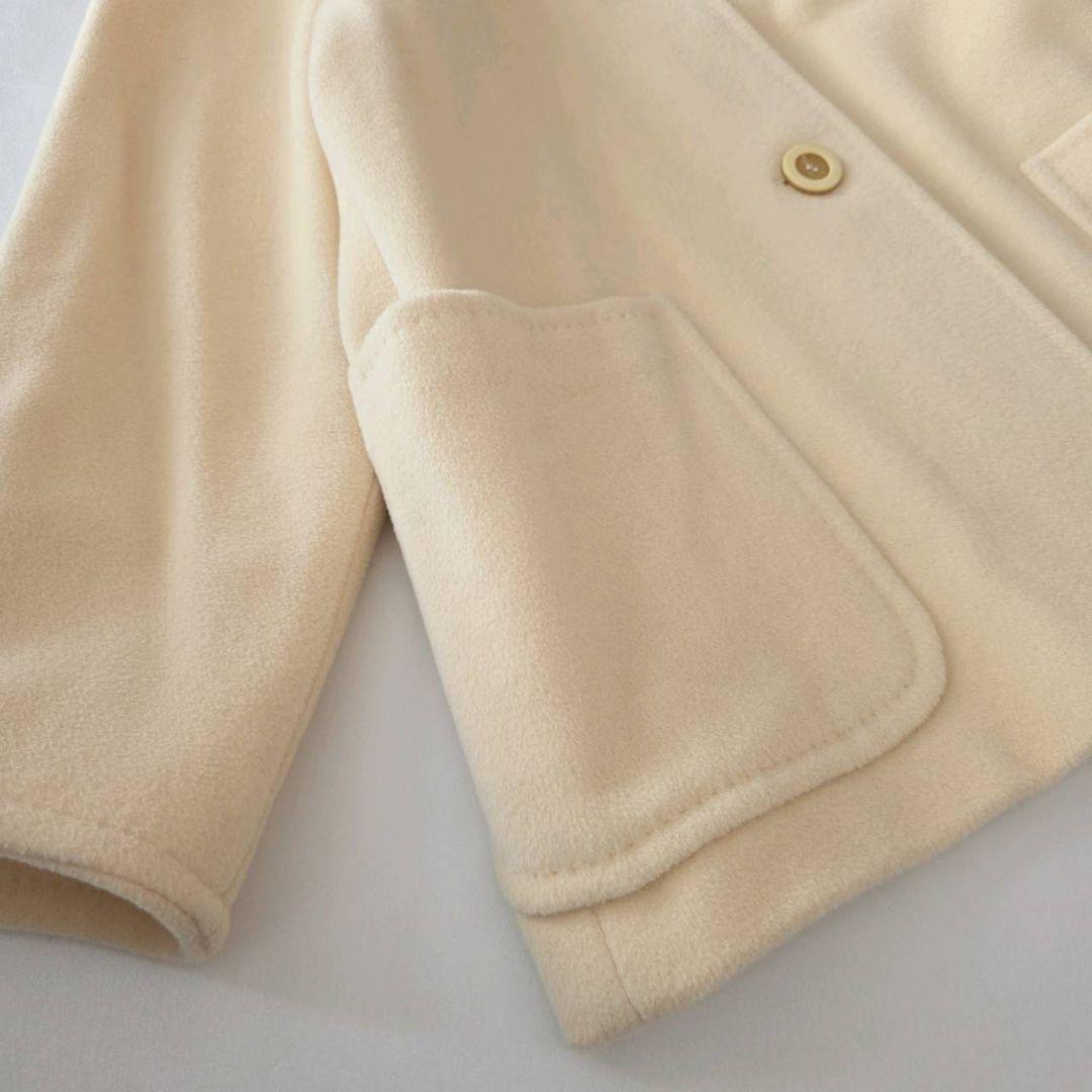 MAX MARA マックスマーラ カシミヤ混 コート アイボリー 白タグ 38