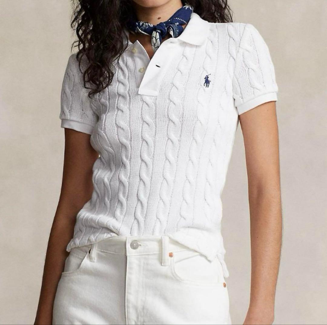 ポロ・ラルフ・ローレン 半袖ポロ　ニット