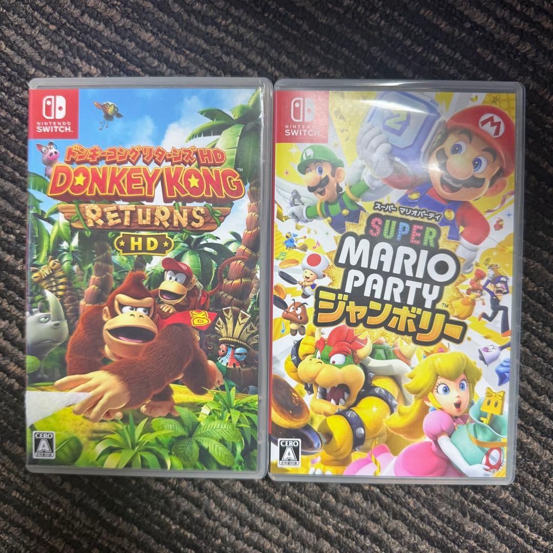 スイッチ Switch ソフト ドンキーコングリターンズ マリオパーティー