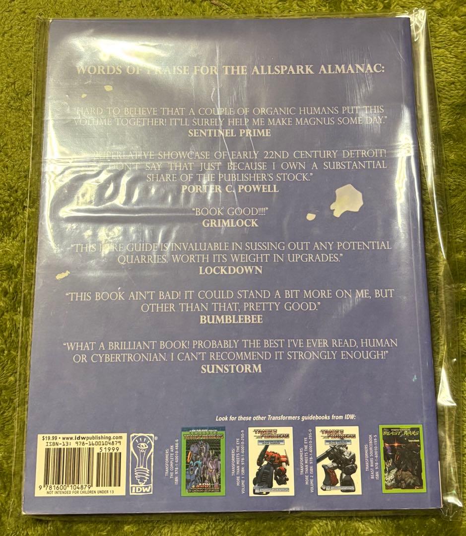 その他 transformer almanac