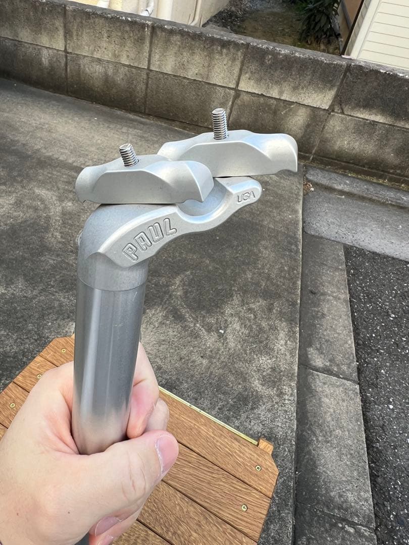 パーツ PAUL tall and handsome seatpost (silver)