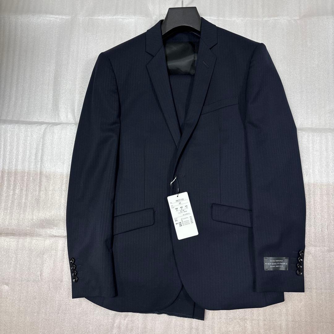 新品未使用✨A5 ベスト付き オールシーズン 上下洗える セットアップ スーツ