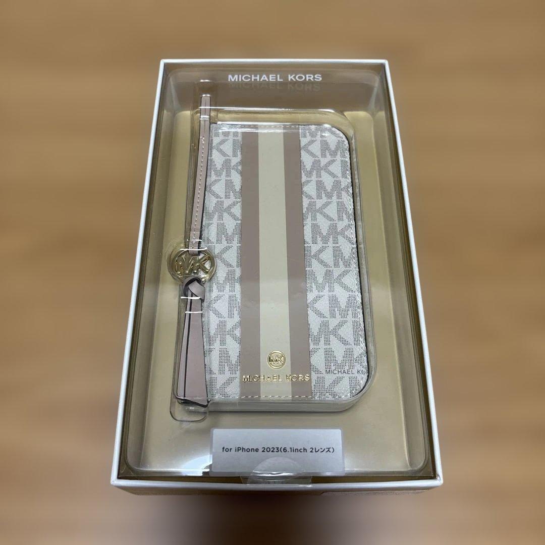 新品★iPhone15ケース★MICHAEL KORS