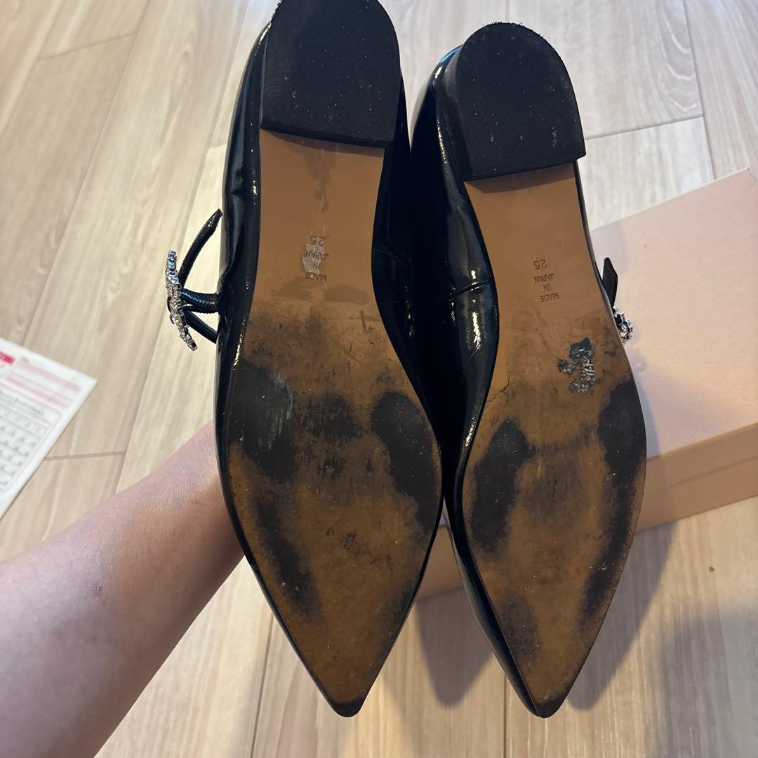 OHGA MERRY JANEブラック25.0