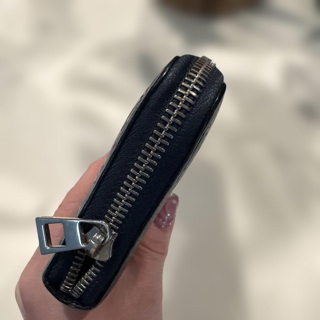 【LOEWE】ネイビー レザー 長財布