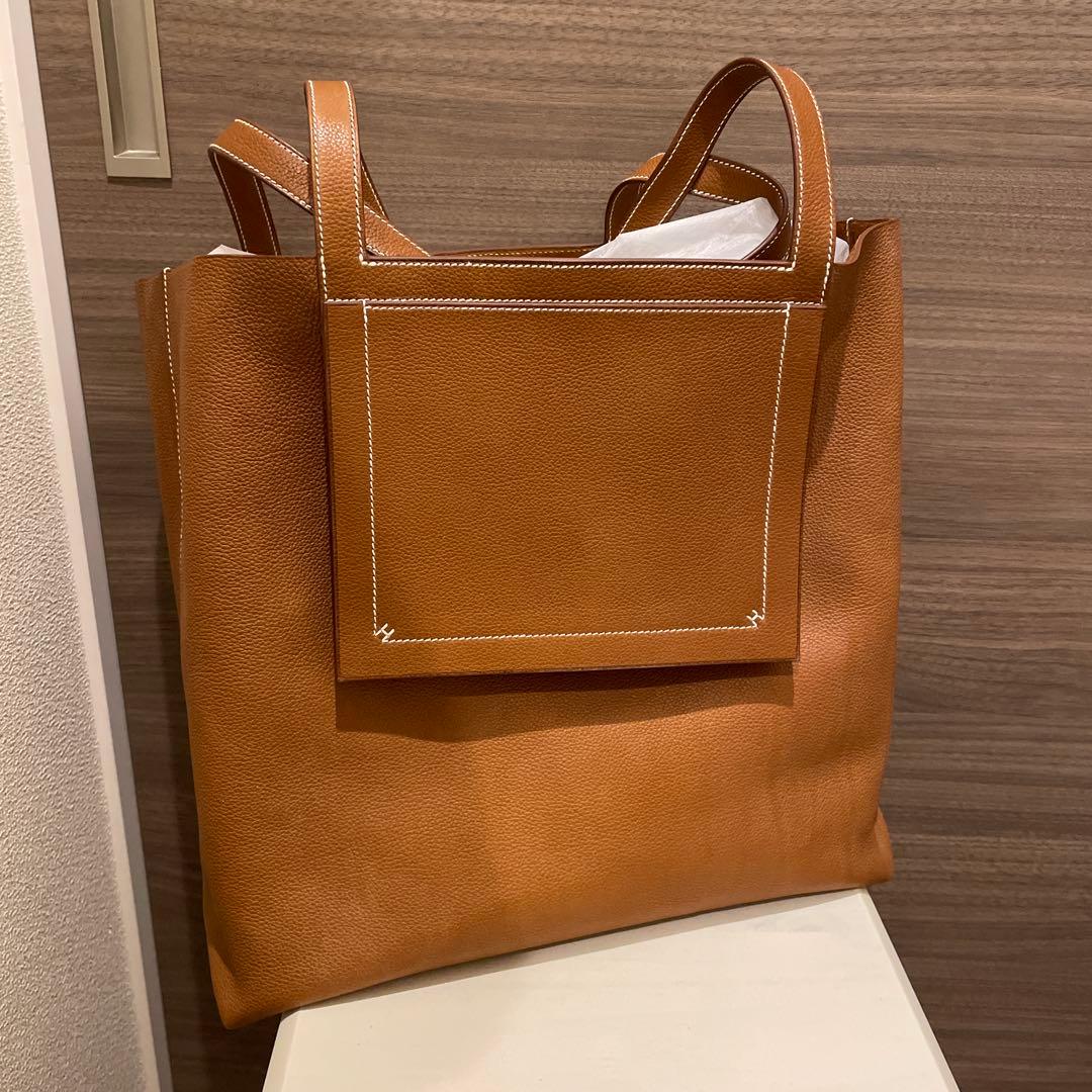 新品未使用品！ HERMES カバセリエ31 ゴールド