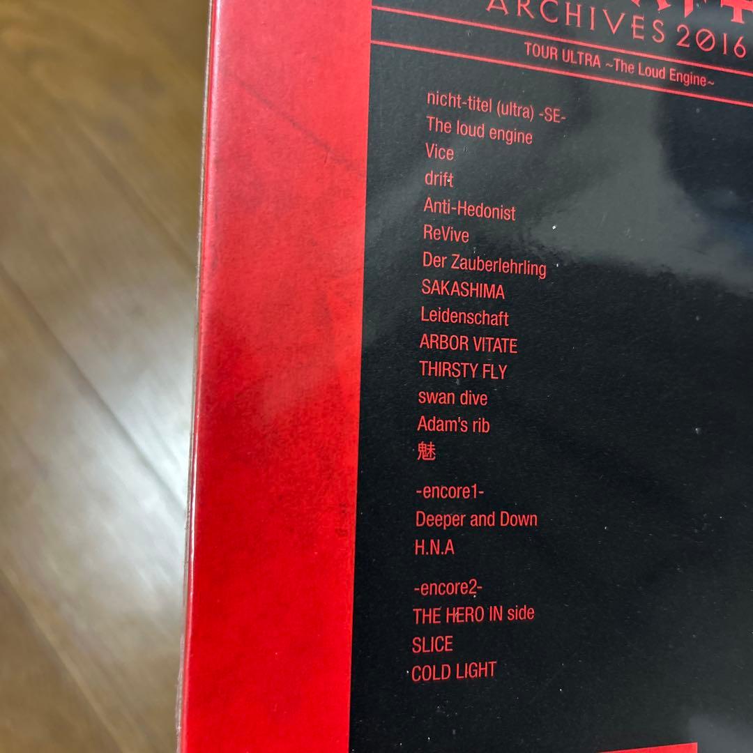 SCHAFT/ARCHIVES 2016 TOUR DVD 今井寿/藤井麻輝