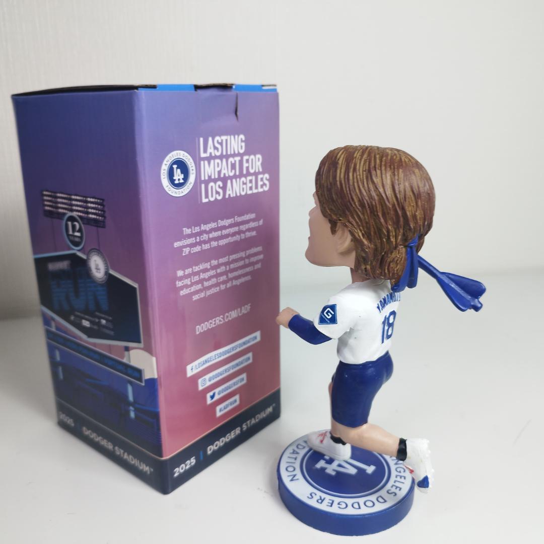 山本由伸 ドジャース サンセットラン ボブルヘッド ピッチャー バブル IE21