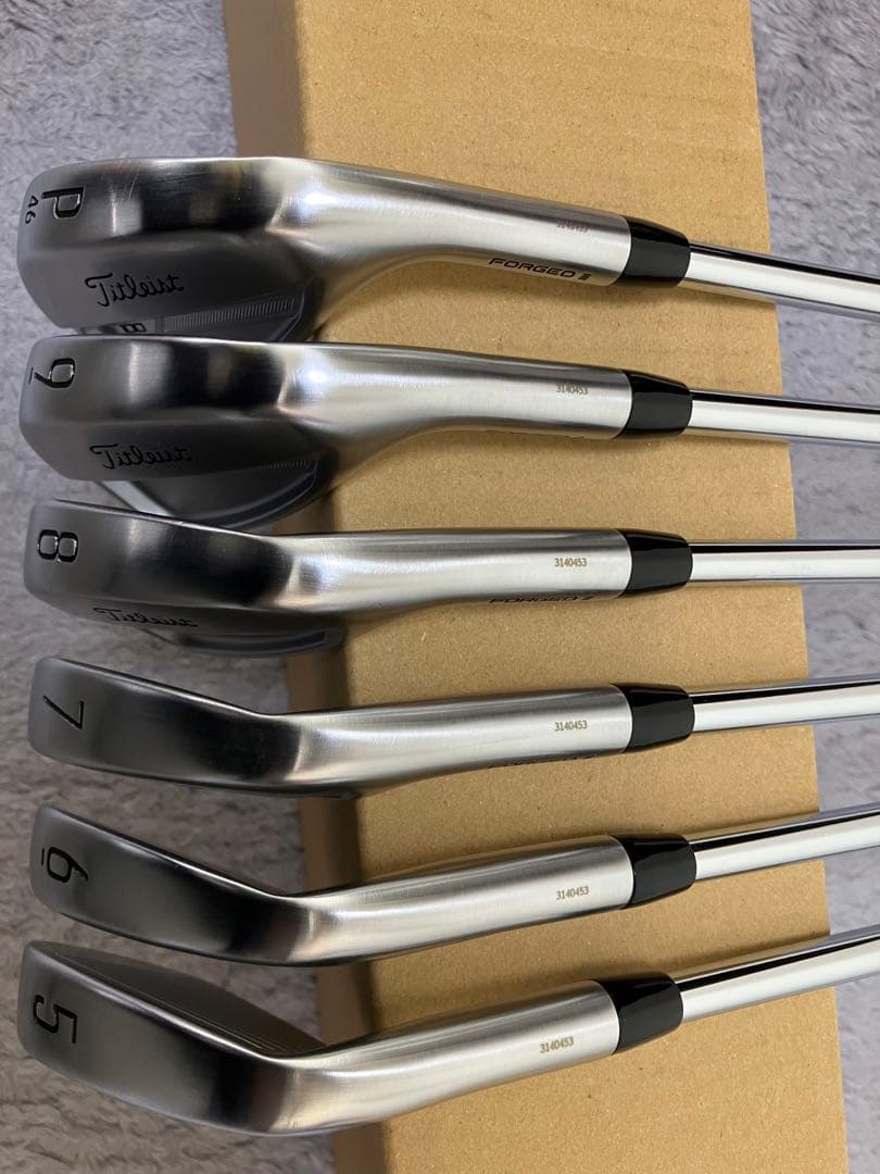 タイトリスト 2023 T100 アイアンモーダスTOUR120 6本　保証書有