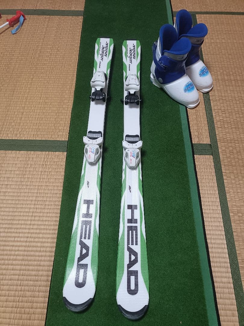 子ども用スキーブーツセット