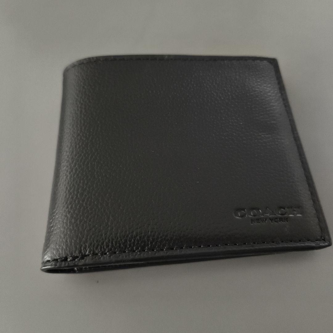 コーチ 二つ折り札入れ　COACH NEWYORK