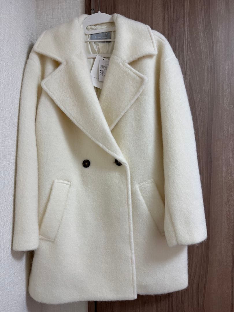 JILL by JILL STUART シャギー素材バリエーションミドル丈コート