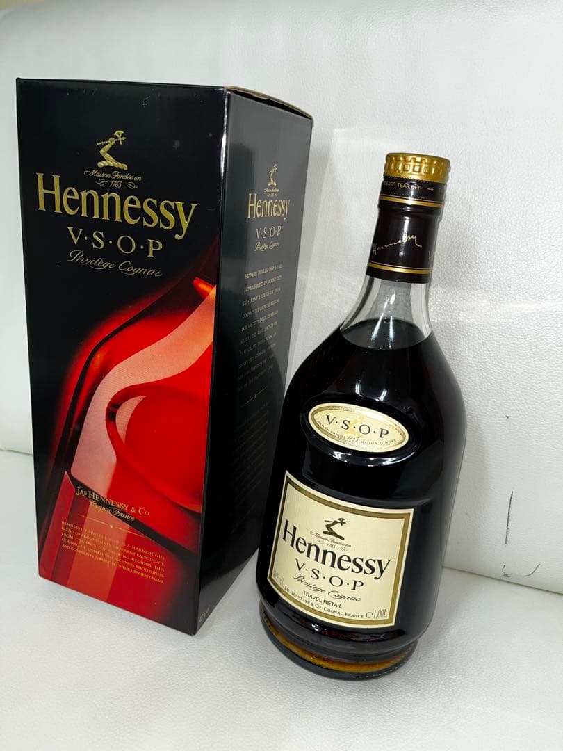 美品！古酒Hennessy VSOP ブランデー 箱入り