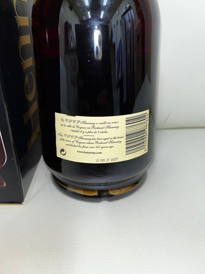 美品！古酒Hennessy VSOP ブランデー 箱入り