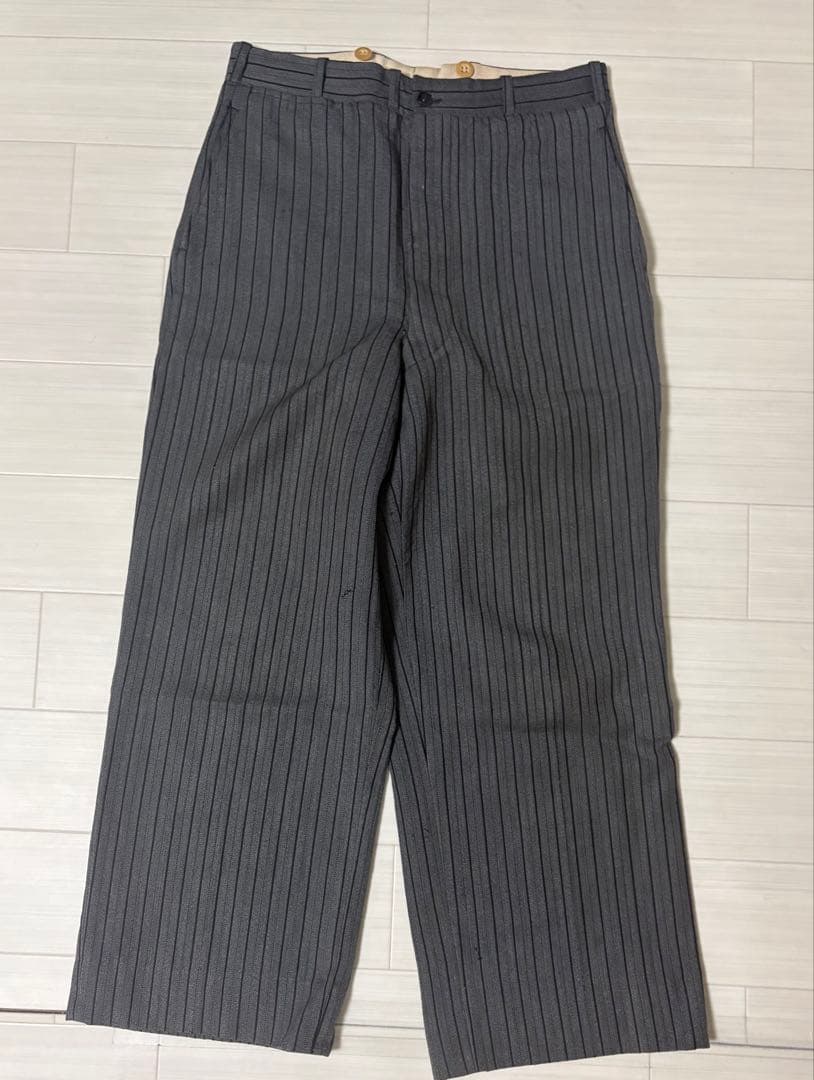 50s US vintage ストライプ　スラックス