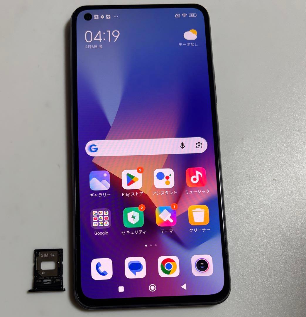 5G 128G Xiaomi Mi 11 Lite M2101K9R SIMフリ