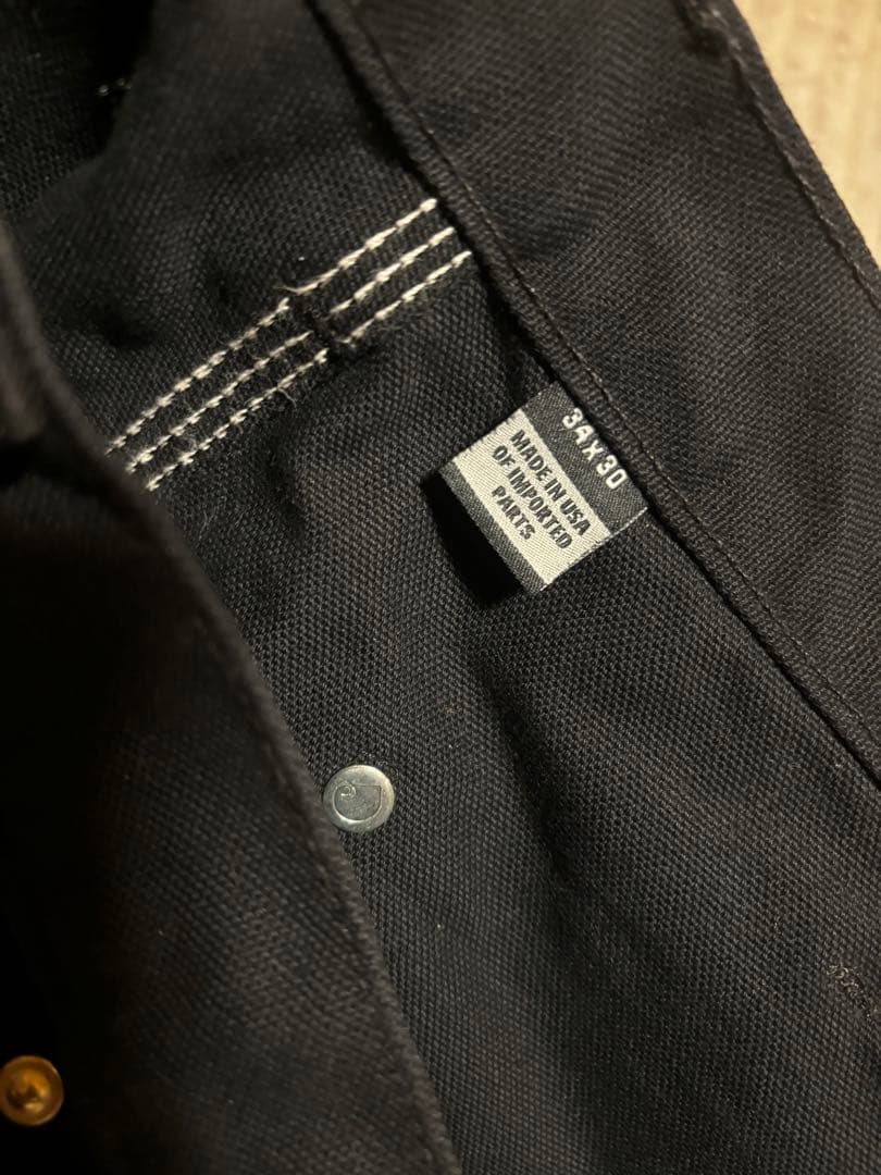 Carhartt ブラック　usa 34✖️30