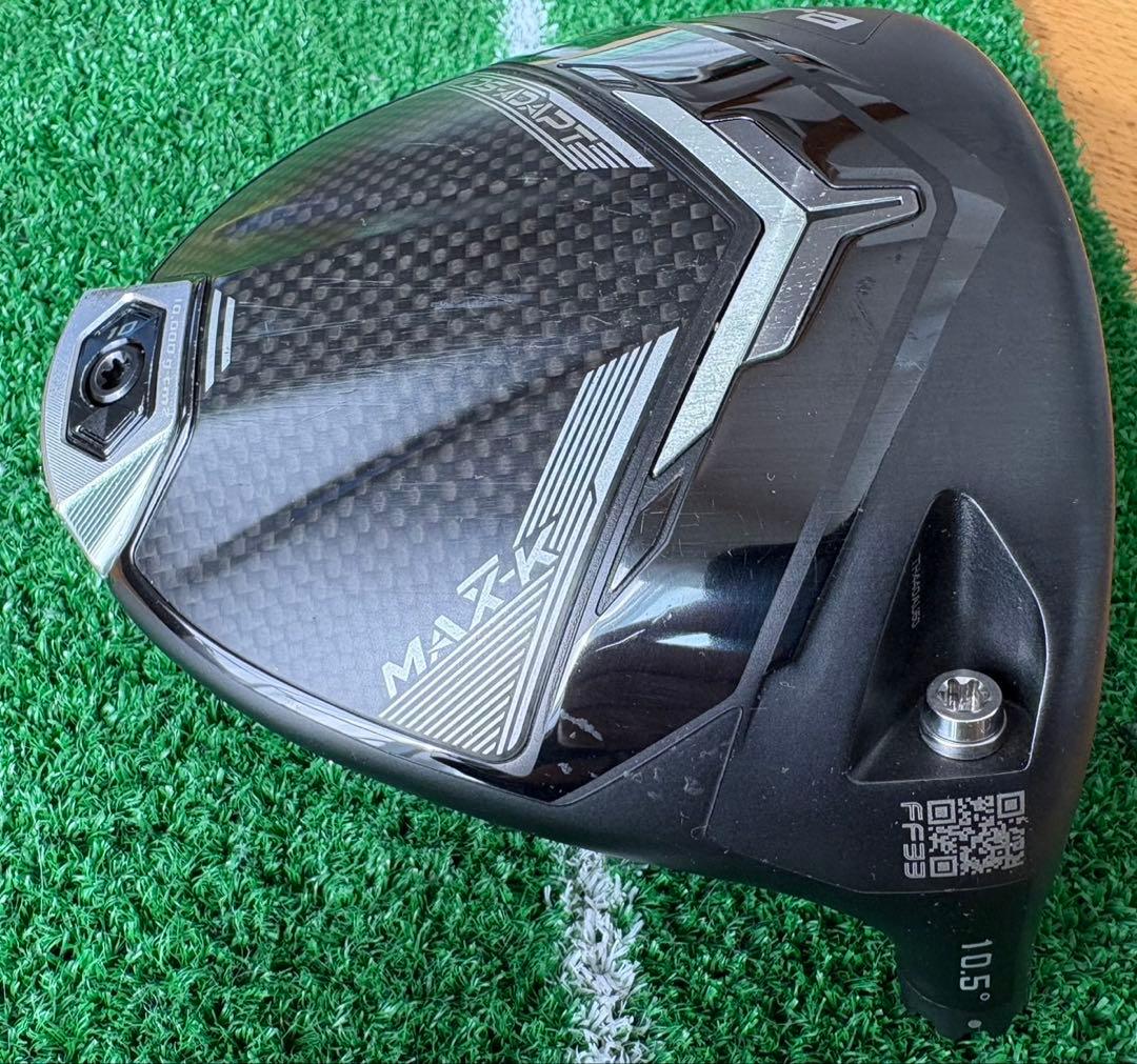 コブラ ダークスピード アダプト MAX-K ドライバーヘッド 10.5°