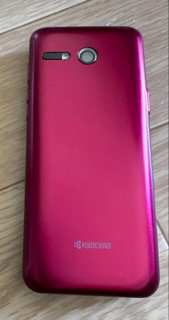 au KYF41 ピンク折りたたみ式携帯電話