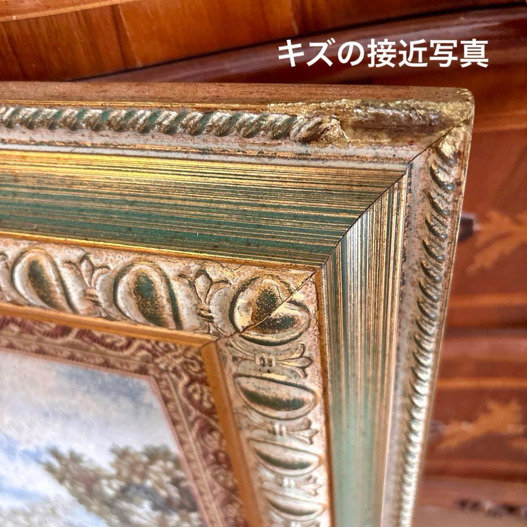 イタリア製　ゴブラン織　絵画