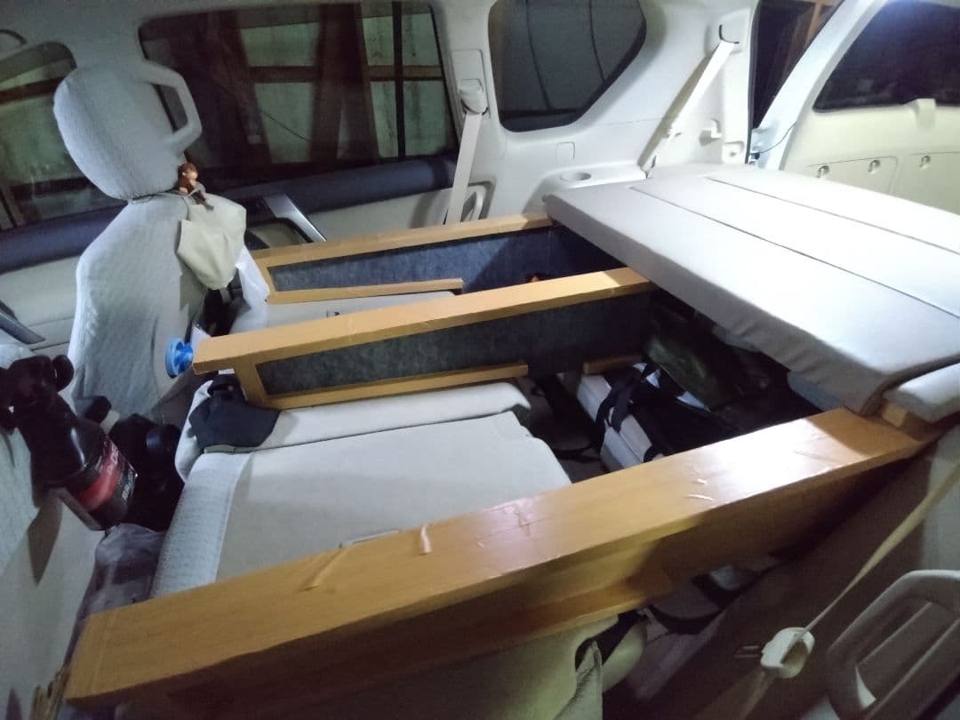 プラド150 7人乗り用ベッド