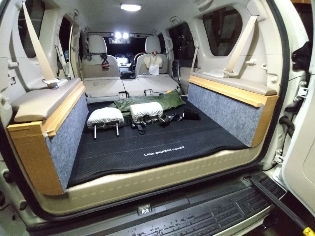 プラド150 7人乗り用ベッド