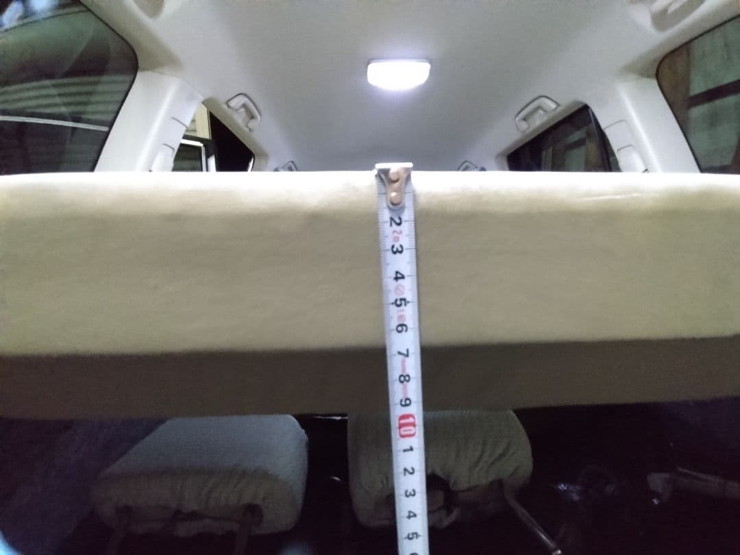 プラド150 7人乗り用ベッド