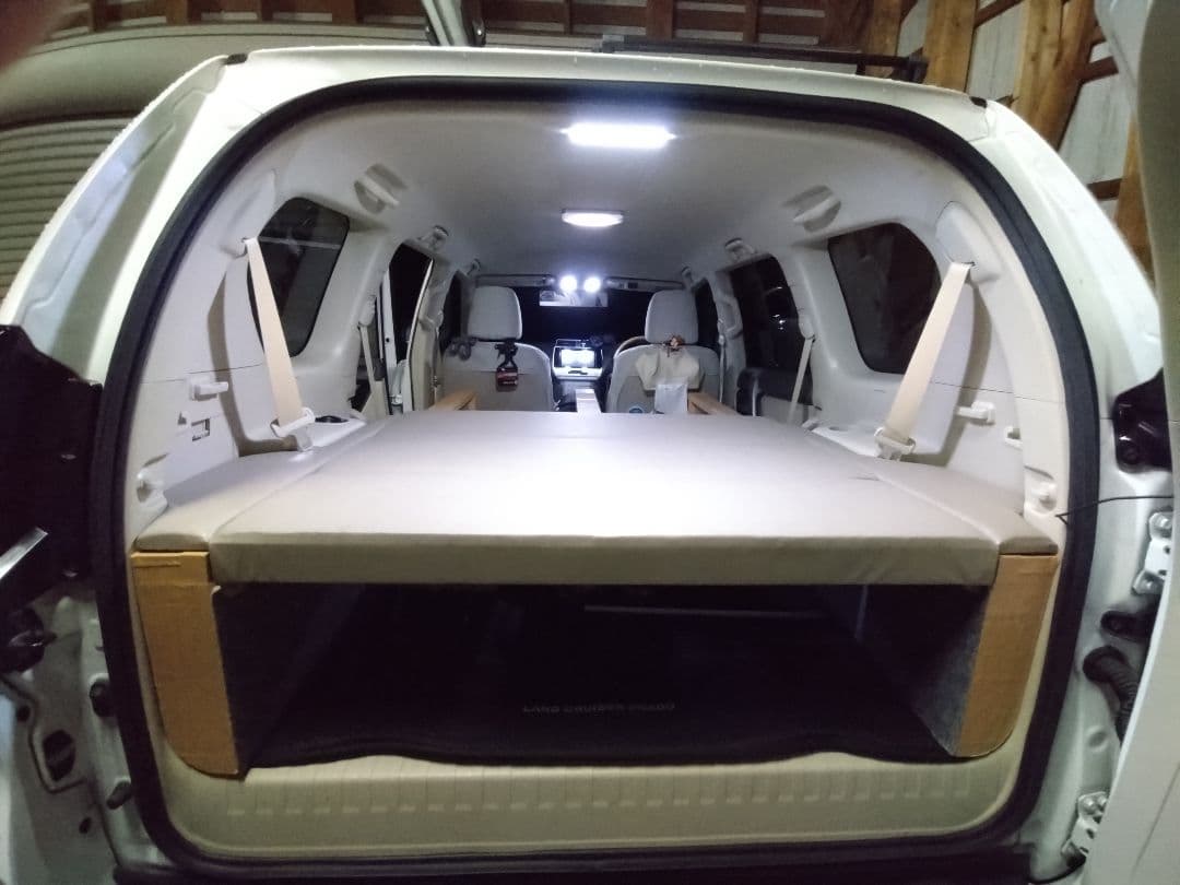 プラド150 7人乗り用ベッド