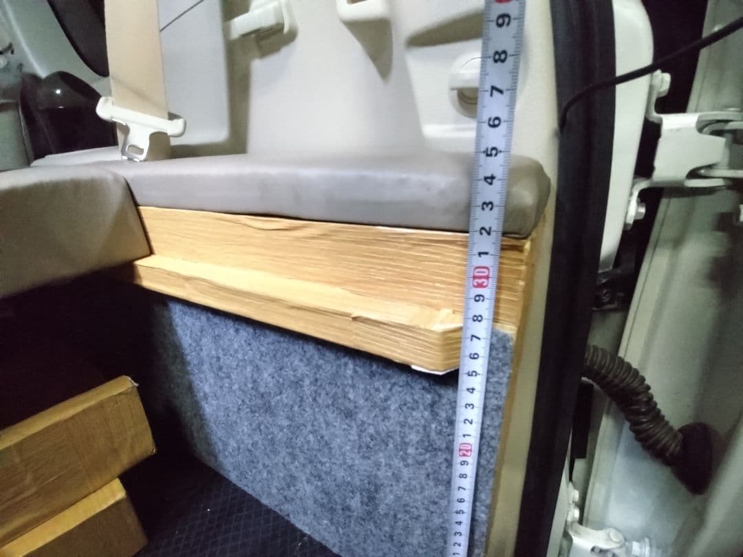 プラド150 7人乗り用ベッド