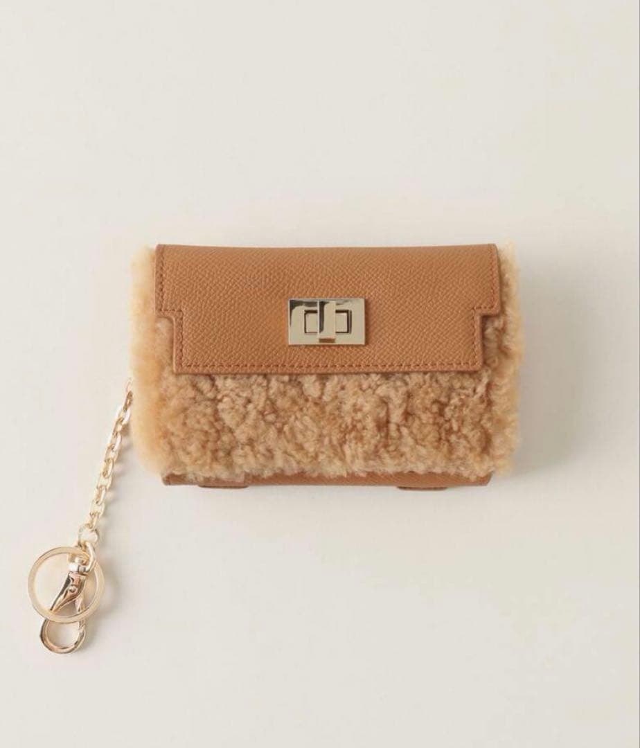 【未使用】GOOD GRIEF!/グッド グリーフ　ボアコンパクトケースチェーン