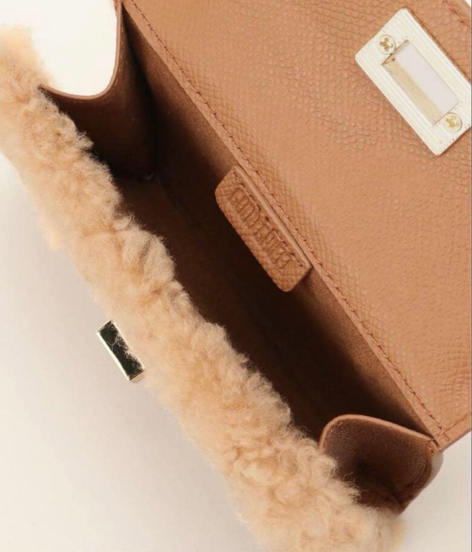 【未使用】GOOD GRIEF!/グッド グリーフ　ボアコンパクトケースチェーン