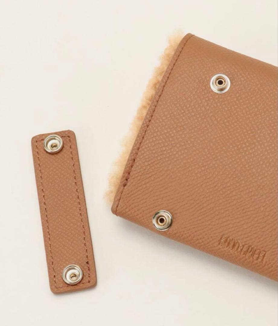 【未使用】GOOD GRIEF!/グッド グリーフ　ボアコンパクトケースチェーン