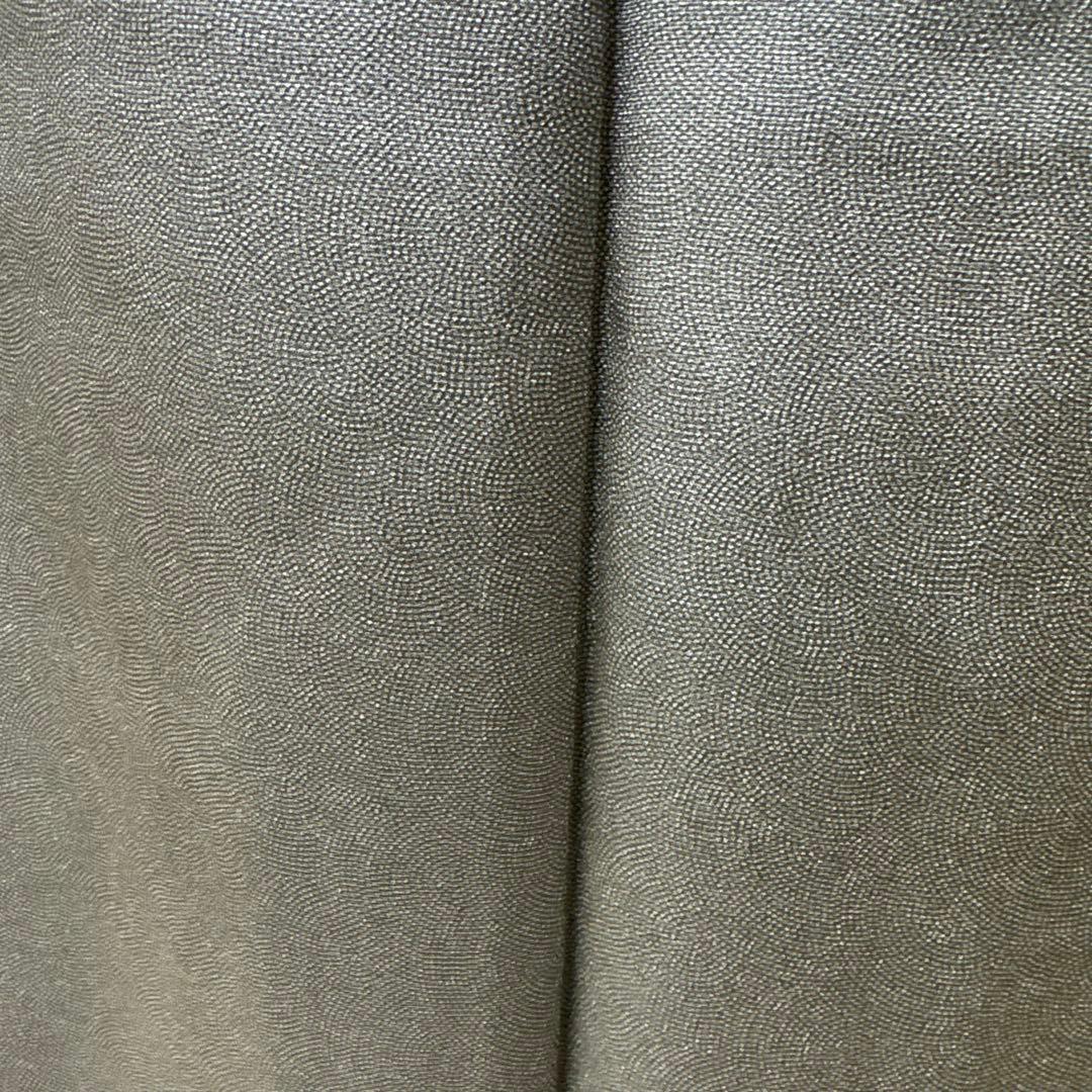 小紋　未使用品　江戸小紋　鮫小紋　紋なし　身丈158 ロ-5