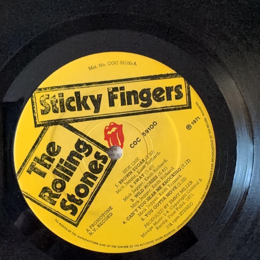 洋楽 The Rolling Stones Sticky Fingers 1971